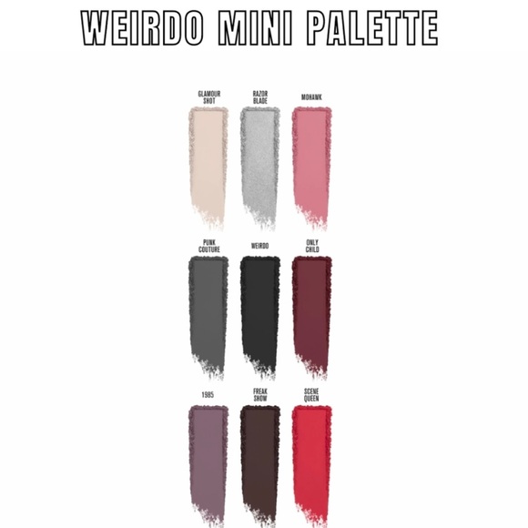 Jeffree Star Weirdo Mini Palette. - Picture 5 of 5